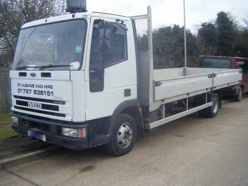 Ford Iveco 7.50 tonne for Hire