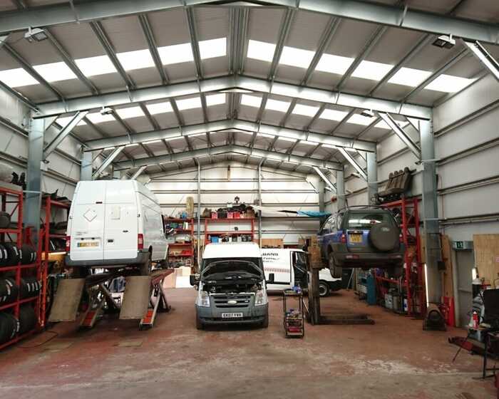 St Albans Car & Van Hire servicing garage