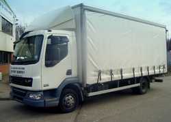DAF/Ford Iveco 7.5 Tonne Curtain-Sider Lorry